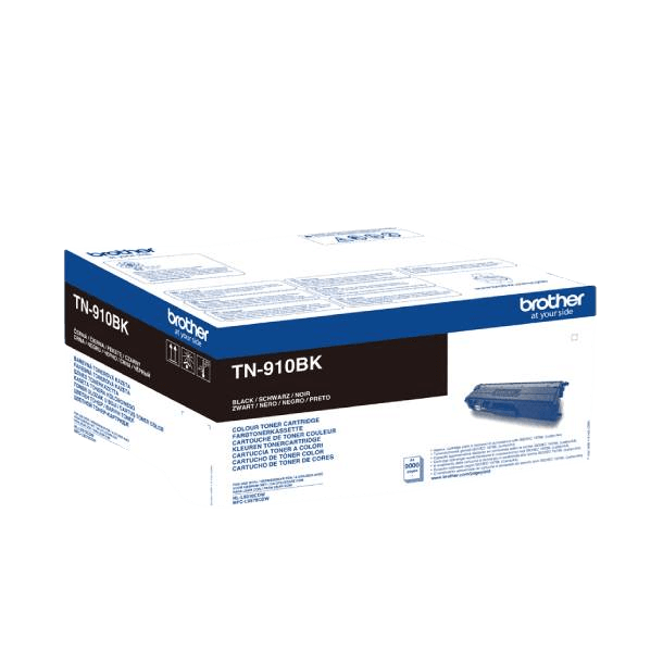 Brother Original TN910BK sort toner | Indhold: 9000 sider