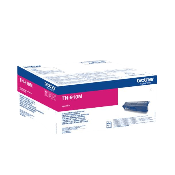 Brother Original TN910M magenta toner | Indhold: 9000 sider