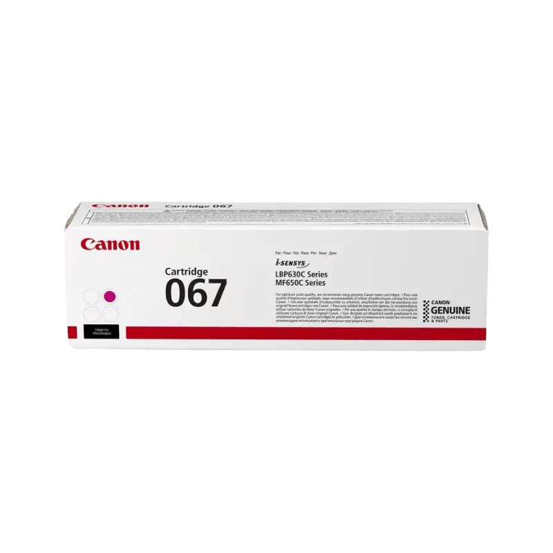 Canon Original 067 5100C002 magenta toner | Indhold: 1250 sider