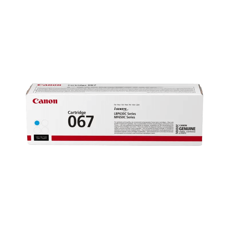 Canon Original 067 5101C002 cyan toner | Indhold: 1250 sider
