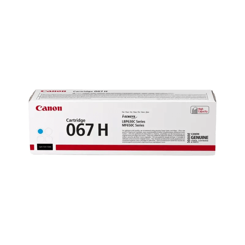 Canon Original 067H 5105C002 XL cyan toner | Indhold: 2350 sider