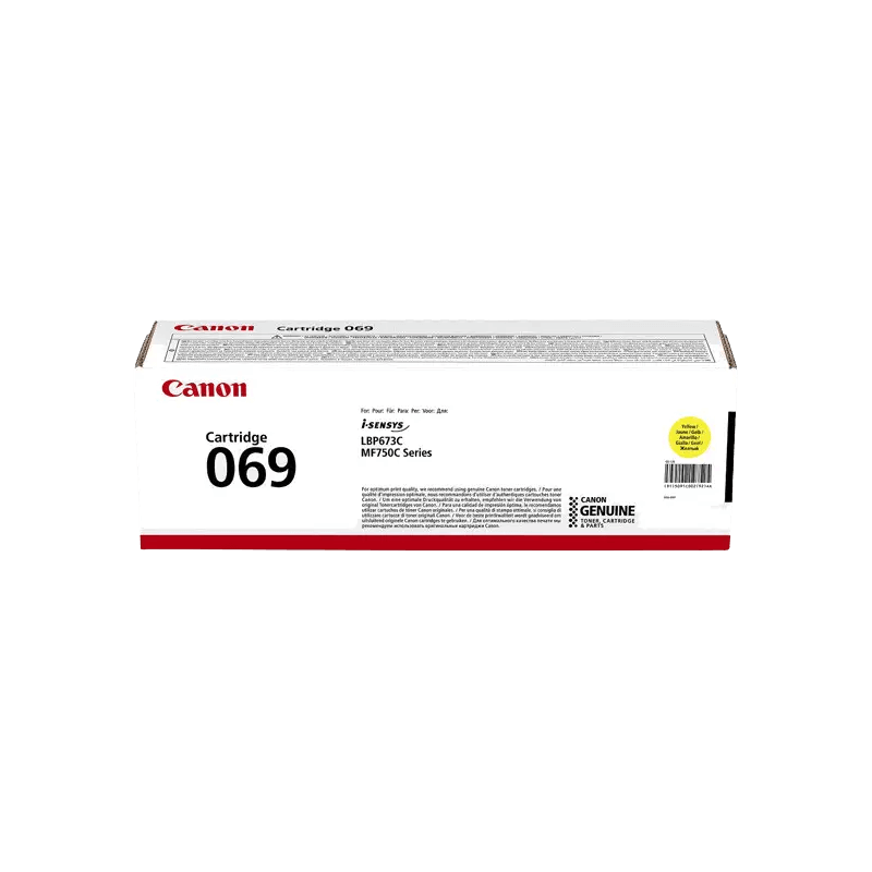 Canon Original 069 5091C002 gul toner | Indhold: 1900 sider