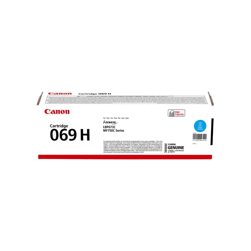 Canon Original 069H 5097C002 XL cyan toner | Indhold: 5500 sider