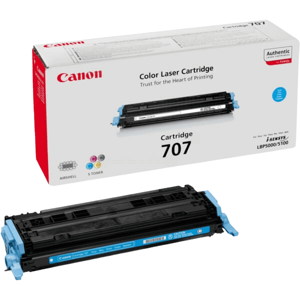 Canon Original 707 9423A004 cyan toner | Indhold: 2000 sider