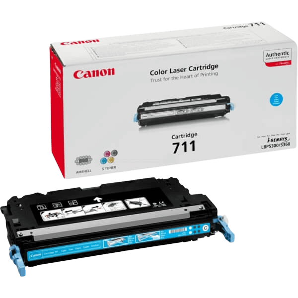 Canon Original 711C 1659B002 cyan toner | Indhold: 6000 sider