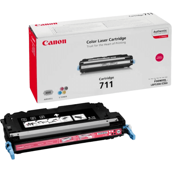 Canon Original 711M 1658B002 magenta toner | Indhold: 6000 sider