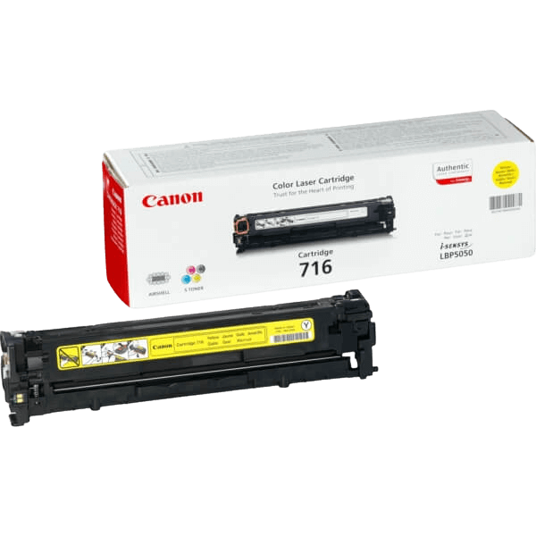 Canon Original 716Y 1977B002 gul toner | Indhold: 1500 sider