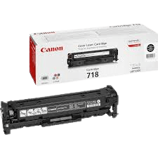 Canon Original 718BK 2662B002 sort toner | Indhold: 3400 sider