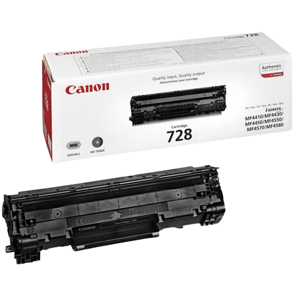Canon Original 728 3500B002 sort toner | Indhold: 2100 sider