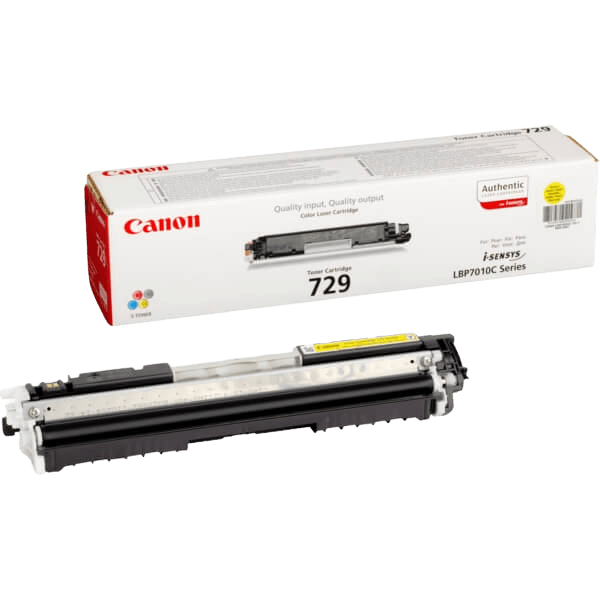 Canon Original 729Y 4367B002 gul toner | Indhold: 1000 sider