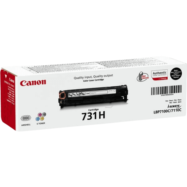 Canon Original 731H 6273B002 XL sort toner | Indhold: 2400 sider