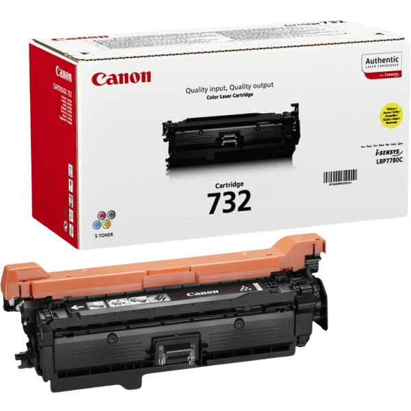Canon Original 732 6260B002 gul toner | Indhold: 6400 sider