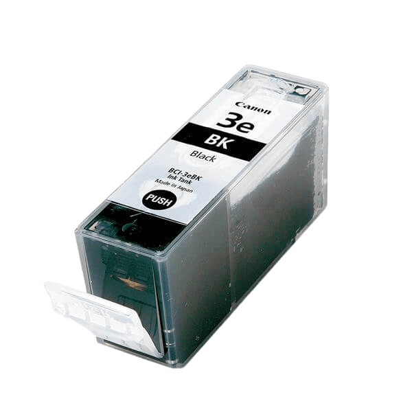 PixoJet Canon BCI-3EBK 4479A002 XL sort blækpatron | Indhold: 30 ml.