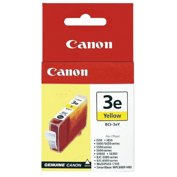 Canon Original BCI-3eY 4482A002 XL gul blækpatron | Indhold: 14 ml.
