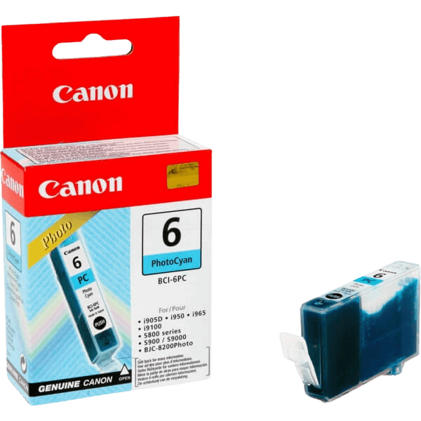 Canon Original BCI-6PC 4709A002 foto cyan blækpatron | Indhold: 13 ml.