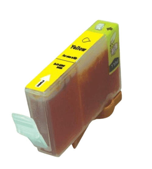PixoJet Canon BCI-6Y 4708A002 gul blækpatron | Indhold: 15 ml.
