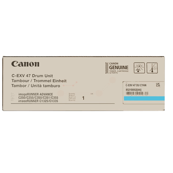 Canon Original C-EXV47C 8521B002 cyan drum | Indhold: 33000 sider
