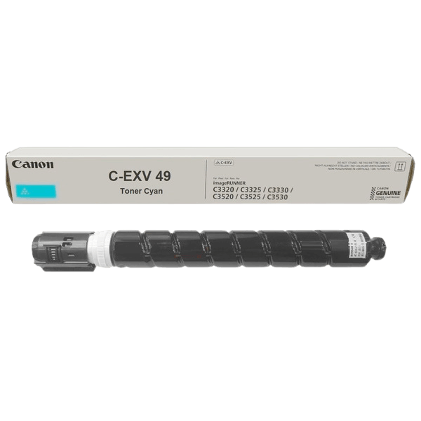 Canon Original C-EXV49 8525B002 cyan toner | Indhold: 19000 sider