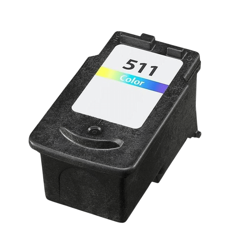 PixoJet Canon CL-511 2972B001 3 farver i én blækpatron | Indhold: 12 ml.