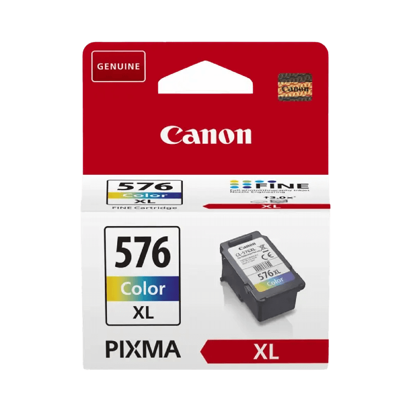 Canon Original CL-576XL 5441C001 3 farver i én blækpatron | Indhold: 12,6 ml.