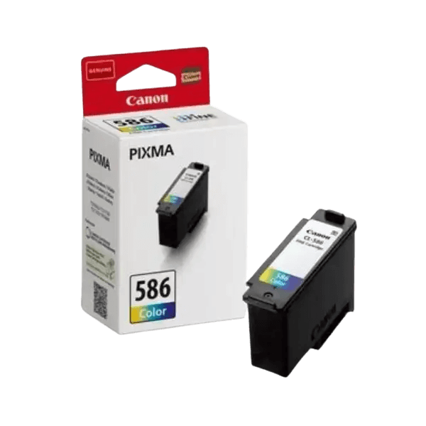 Canon Original CL-586 6227C001 3 farver i én blækpatron | Indhold: 9,9 ml.