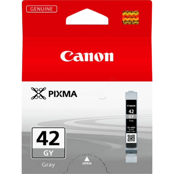 Canon Original CLI-42GY 6390B001 grå blækpatron | Indhold: 13 ml.