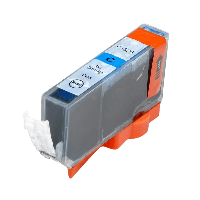 PixoJet Canon CLI-526 C 4541B001 cyan blækpatron | Indhold: 9 ml.