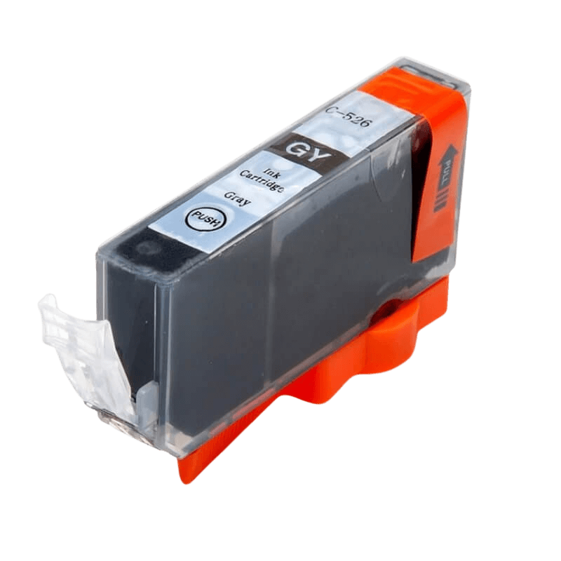 PixoJet Canon CLI-526GY 4544B001 grå blækpatron | Indhold: 9 ml.