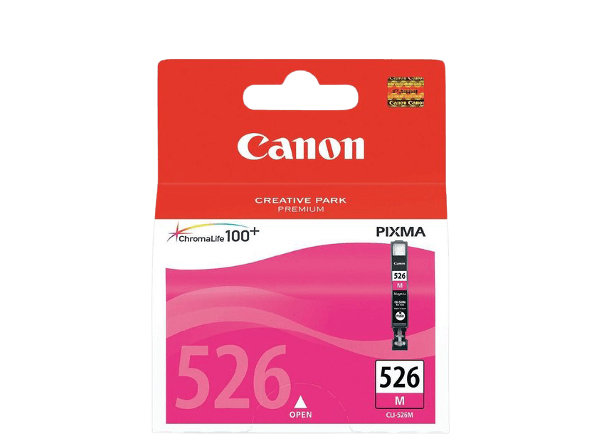 Canon Original CLI-526M 4542B001 magenta blækpatron | Indhold: 9 ml.