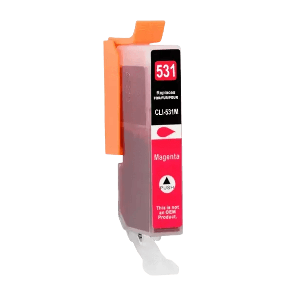 PixoJet Canon CLI-531M 6120C001 magenta blækpatron | Indhold: 12 ml.