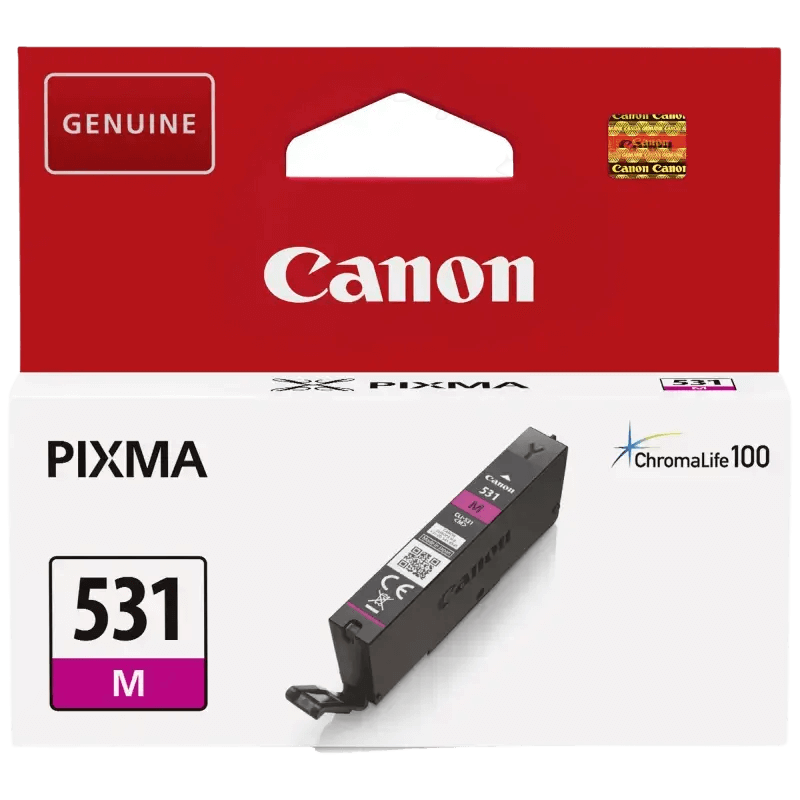 Canon Original CLI-531M 6120C001 magenta blækpatron | Indhold: 8,2 ml.