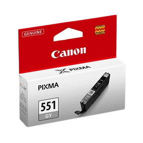 Canon Original CLI-551GY 6512B001 grå blækpatron | Indhold: 7 ml.
