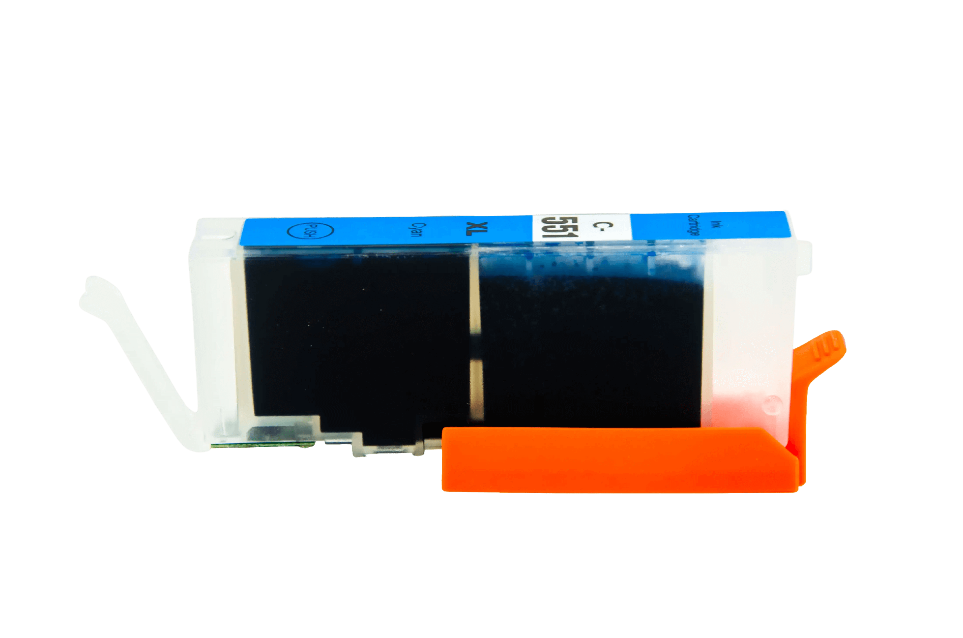 PixoJet Canon CLI-551XLC 6444B001 cyan blækpatron | Indhold: 12 ml.