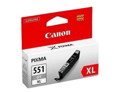 Canon Original CLI-551XLGY 6447B001 grå blækpatron | Indhold: 11 ml.