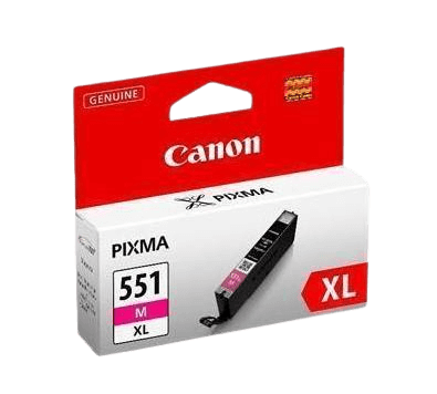 Canon Original CLI-551XLM 6445B001 magenta blækpatron | Indhold: 11 ml.