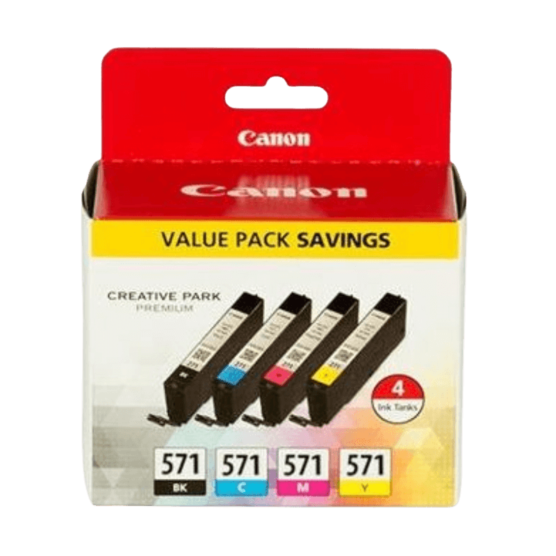 Canon Original CLI-571 0386C005 CMYK rabatpakke