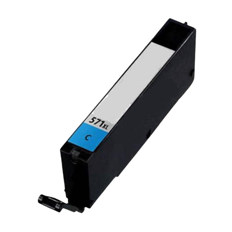 PixoJet Canon CLI-571C 0332C001 XL cyan blækpatron | Indhold: 12,2 ml.
