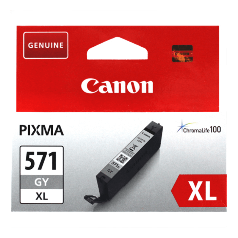 Canon Original CLI-571GYXL 0335C001 grå blækpatron | Indhold: 11 ml.