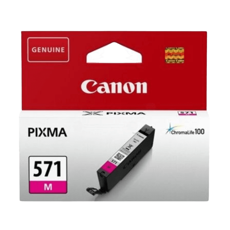Canon Original CLI-571M 0387C001 magenta blækpatron | Indhold: 7 ml.