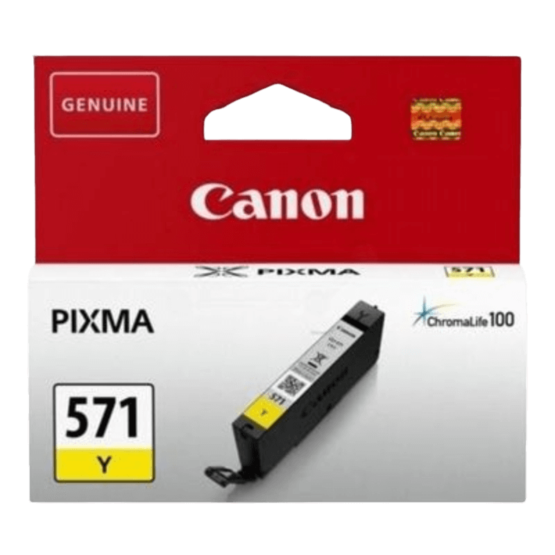 Canon Original CLI-571Y 0388C001 gul blækpatron | Indhold: 7 ml.