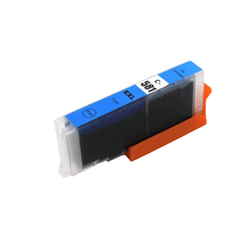 PixoJet Canon CLI-581C 1995C001 XXL cyan blækpatron | Indhold: 12 ml.