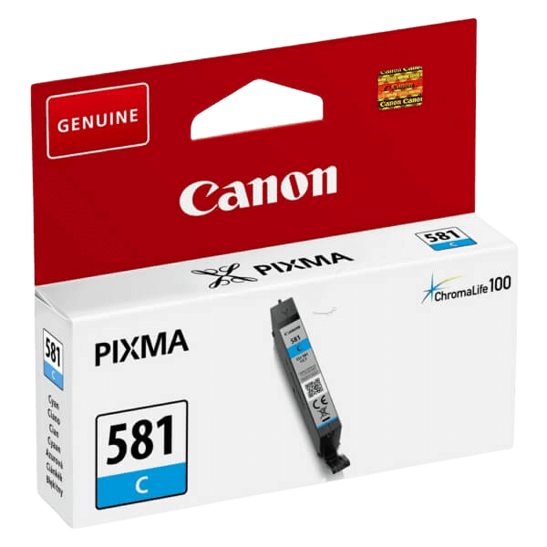 Canon Original CLI-581C 2103C001 cyan blækpatron | Indhold: 5 ml.