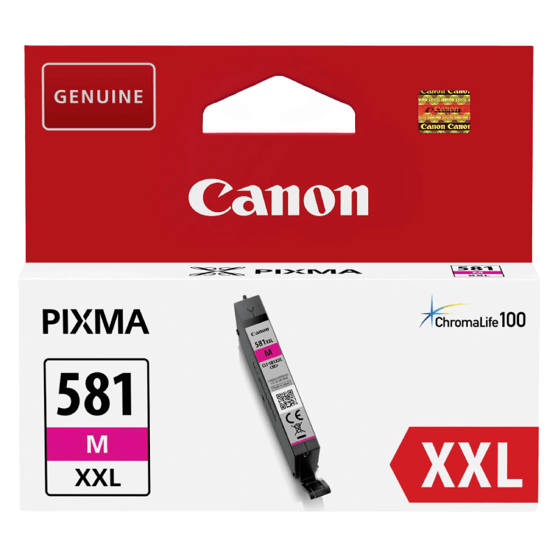 Canon Original CLI-581M 1996C001 XXL magenta blækpatron | Indhold: 11 ml.