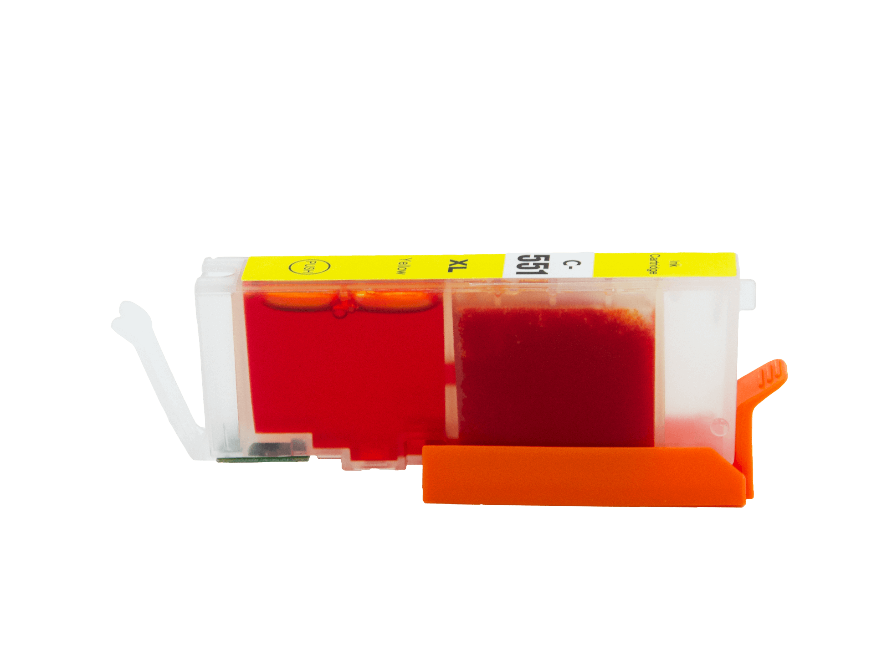 PixoJet Canon CLI-581Y 1997C001 XXL gul blækpatron | Indhold: 12 ml.
