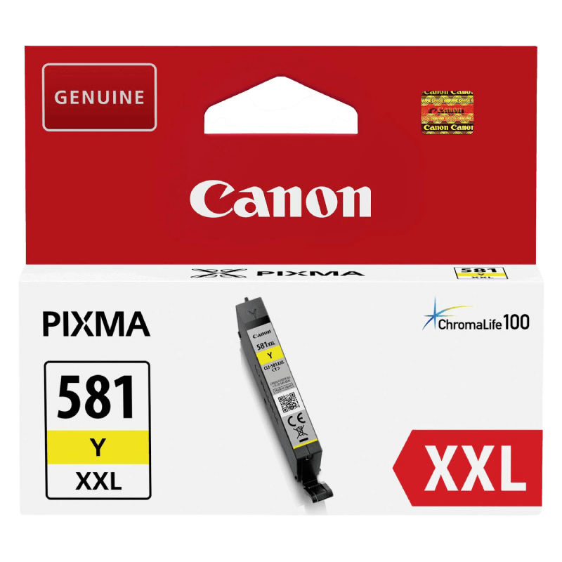 Canon Original CLI-581Y 1997C001 XXL gul blækpatron | Indhold: 11 ml.
