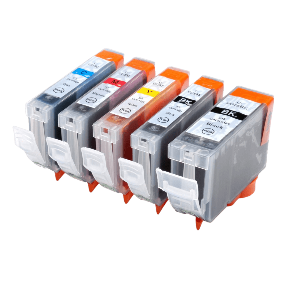 PixoJet Canon CLI-8 rabatpakke - 5 stk.