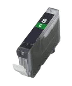 PixoJet Canon CLI-8G 0627B001 grøn blækpatron | Indhold: 14 ml.