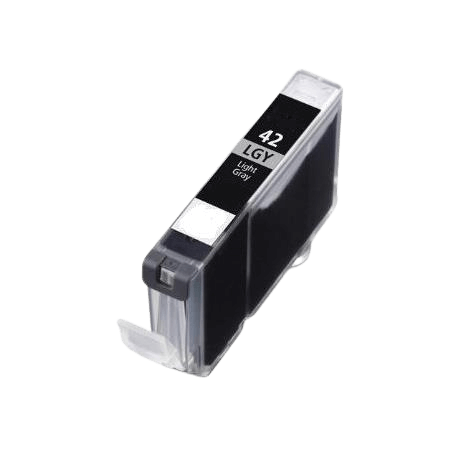 PixoJet Canon CLI42LGY 6391B001 XL lys grå blækpatron | Indhold: 13 ml.