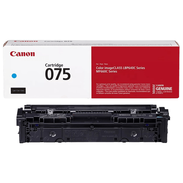 Canon Original CRG 075C 6364C002 cyan toner | Indhold: 1300 sider