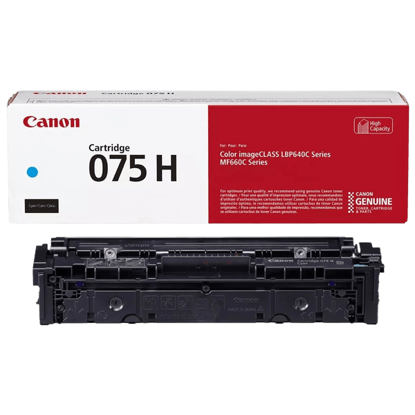 Canon Original CRG 075HC 6368C002 XL cyan toner | Indhold: 2500 sider